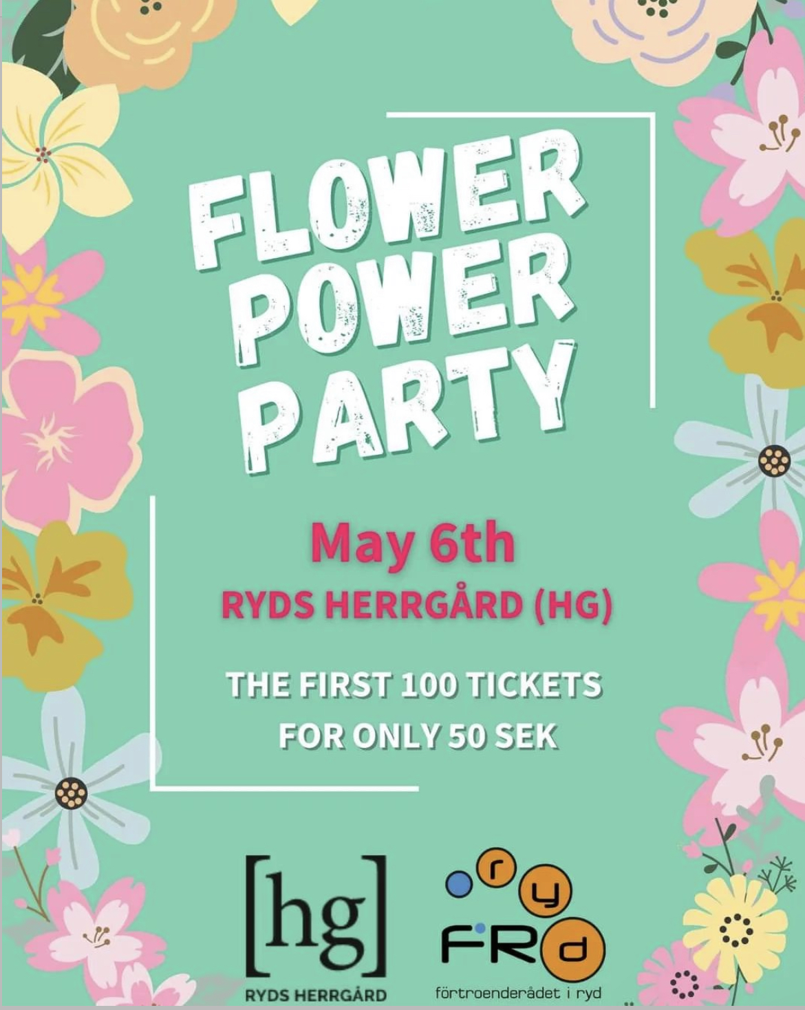 FR Ryd Flower Power Party